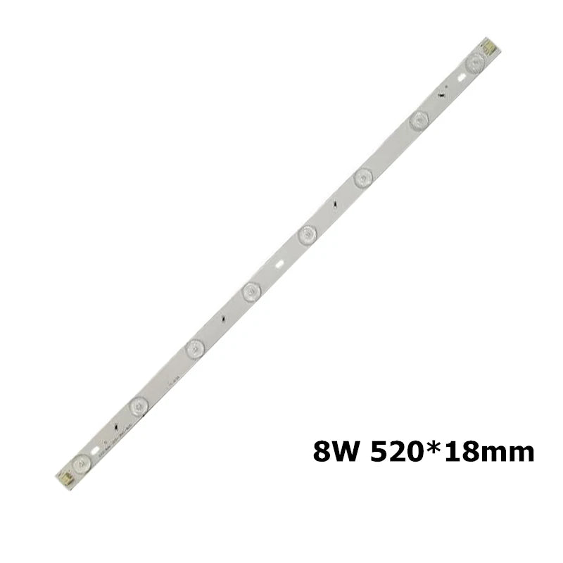 5-20pcs 4W 6W 8W High Brightness 2835 LED Bar Lights LED Tube White/Warm White for Ceiling Lamp With 60 degree Optical Lens