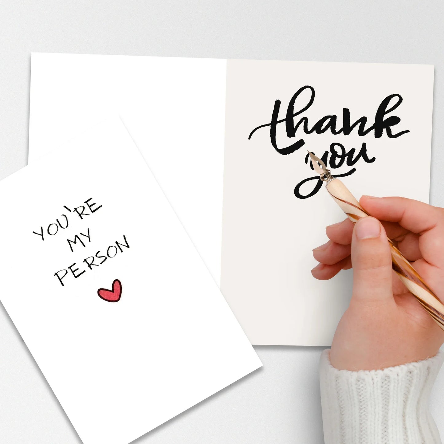 Love Note Card with Envelope - Perfect for Couples, Anniversary & Valentine's Day Gift for Wife or Husband
