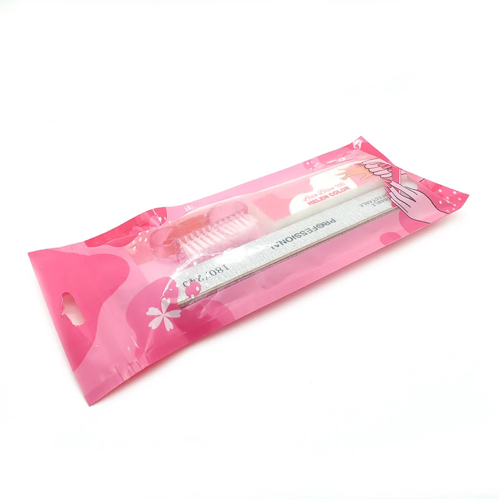 8pcs/Set Nail Manicure Care Tool Kit Nail Buffer Professional Nail Files Brush Manicure Pedicure UV Gel Nails Polish Art Tools