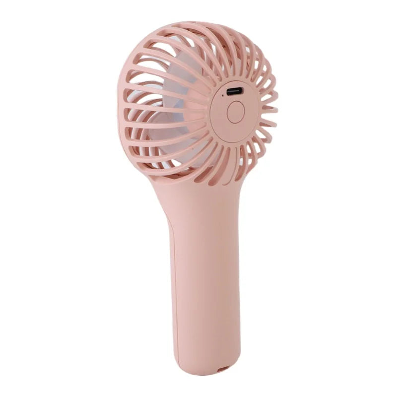 Portable Handheld Fan 3 Speeds High Power Quiet Turbofan Battery Operated Mini Travel Fan For Beach Camping Outdoor