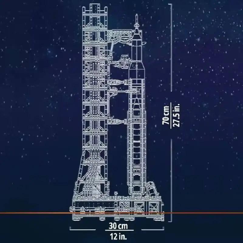 NEW 3601pcs Artemis Space Launch System Building Blocks MOC 10341 Rocket Spacecraft Model Ornaments for Birthday Christmas Gifts