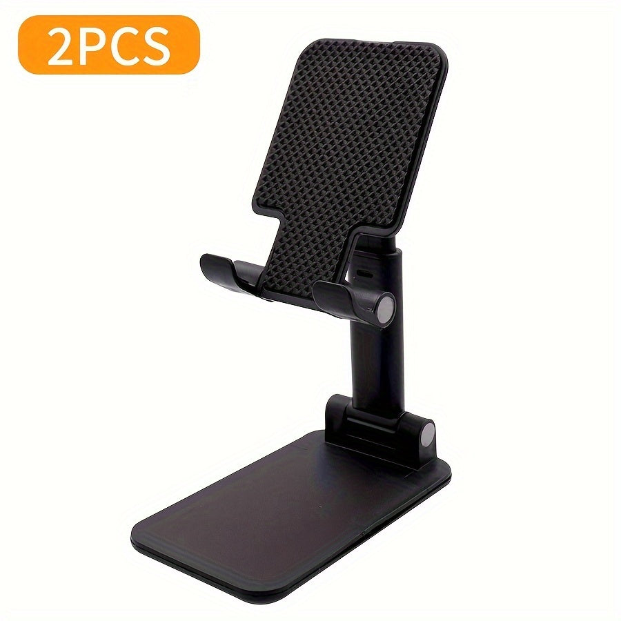 Set of 2 Portable, Foldable Phone Holders That Work with All Smartphones, Available in Two Colors