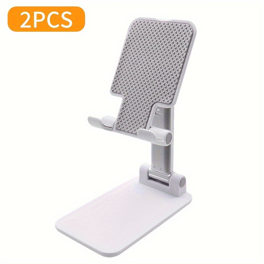 Set of 2 Portable, Foldable Phone Holders That Work with All Smartphones, Available in Two Colors
