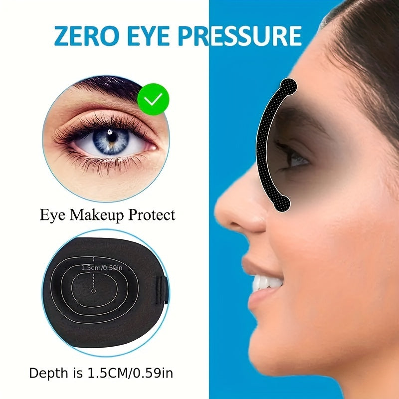 1/3/5/10 Pack Pure Blackout 3D Contoured Eye Mask for Adults - Heavy Duty Hypoallergenic & Fragrance-Free, Soft Ergonomic Fit (Men & Women) - Travel, Home, Office Use, No Leakage, Beige-Friendly - Ideal Gift for Night