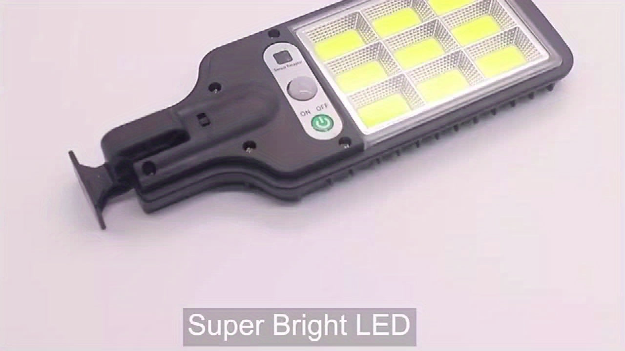 1/2/4pcs Outdoor Solar Street Light, LED Wall Lamp with Remote Control, Garden Light, Human Body Induction Wall Light