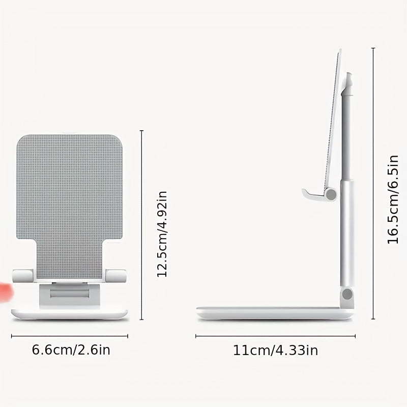 Set of 2 Portable, Foldable Phone Holders That Work with All Smartphones, Available in Two Colors
