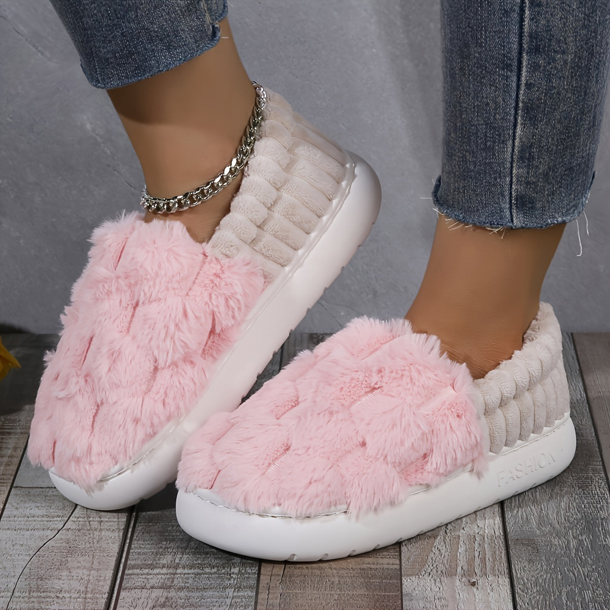 Women'S Stylish Fuzzy Slippers