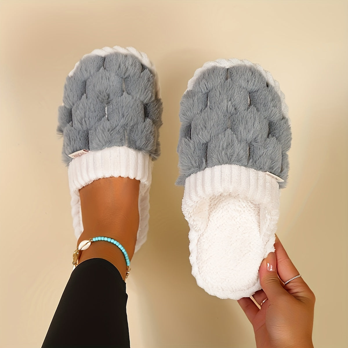 Women'S Stylish Fuzzy Slippers