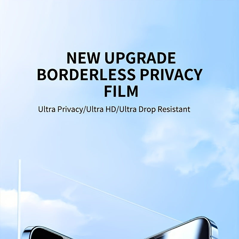 Set of 3 Complete Privacy Screen Protectors for Iphone 11 Through 17 Pro Max, Including Tempered Glass Options for Iphone 14 Pro, 15 Pro Max, And Additional Models Like for iphone 14 Plus And 15 Plus.