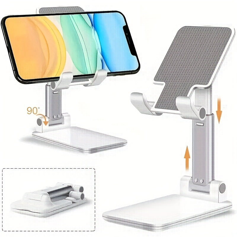 Set of 2 Portable, Foldable Phone Holders That Work with All Smartphones, Available in Two Colors