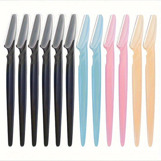 Set of 3 to 24 Eyebrow Razors And Facial Hair Trimmers, Grooming Kit for Both Men And Women to Remove Facial Hair.