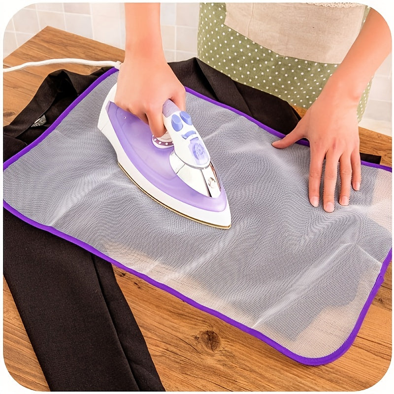 High-Temperature Ironing Board Press Mesh Pad - Protective Insulation Guard for Home, Random Color