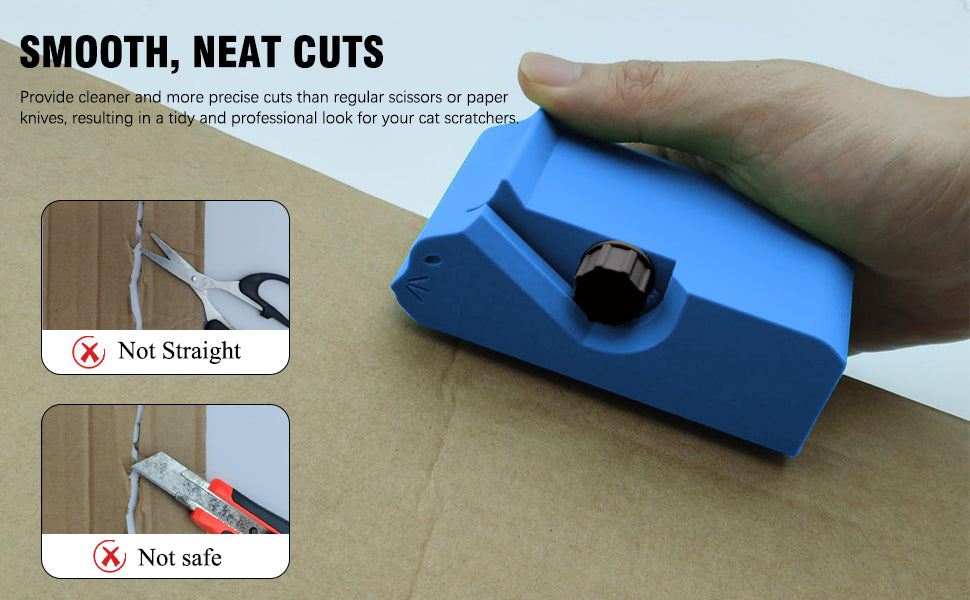 Cute Cardboard Cutting Machine for Cat Scratchers,3D Printed Kitten Shaped Cutter,DIY Tools,Utility Knife for Cardboard Carton