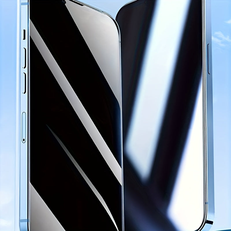Set of 3 Complete Privacy Screen Protectors for Iphone 11 Through 17 Pro Max, Including Tempered Glass Options for Iphone 14 Pro, 15 Pro Max, And Additional Models Like for iphone 14 Plus And 15 Plus.