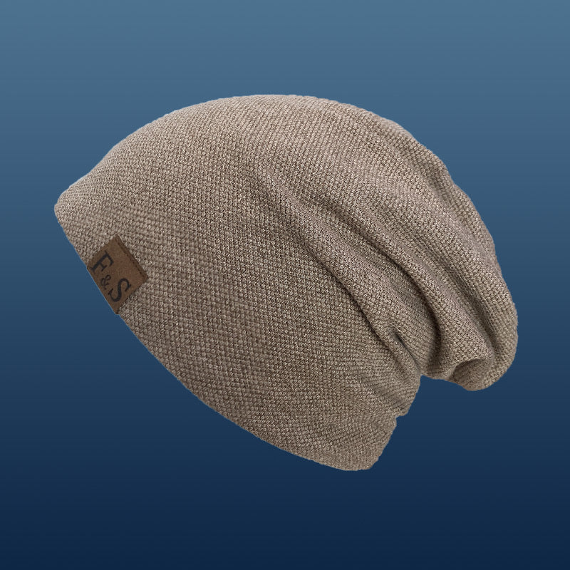 Long and Oversized Unisex Slouch Beanie Cap - Lightweight, Woven Polyester, Toggle Closure, Perfect for Summer and Winter, New Year Gift Idea, Urban Theme, Inelasticity Suitable