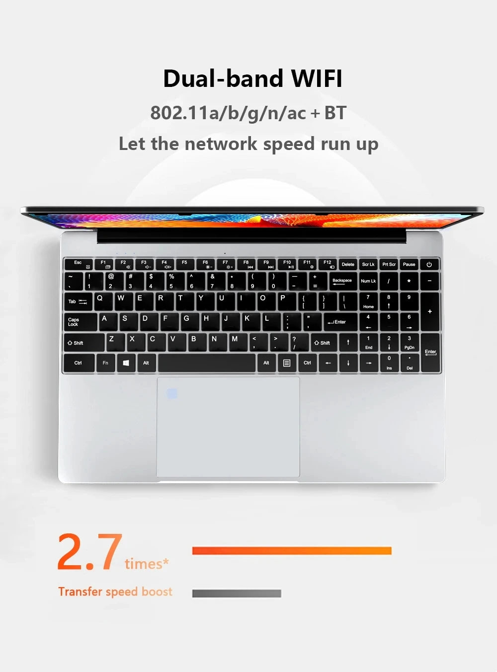 Windows 11 Intel Core i7 8500Y N4000 15.6 inch Portable Laptop Fingerprint Unlock Notebook 16GB 1TB 2TB Gaming Laptops Computer