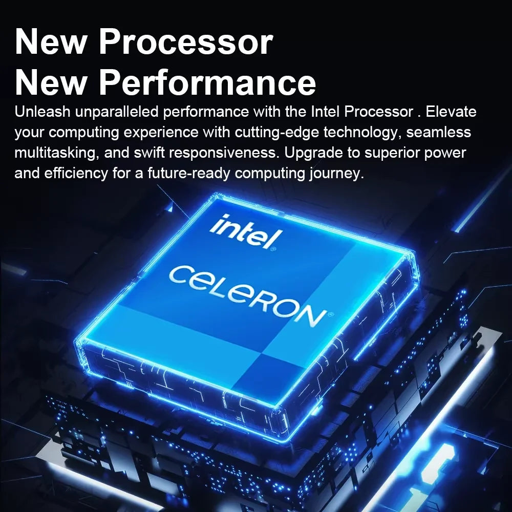 2025 New 15.6"  Windows 11 Laptop Computer Intel Celeron N4000 Computer 16GB DDR4 1/2TB SSD Fingerprint Unlock Notebook Laptops