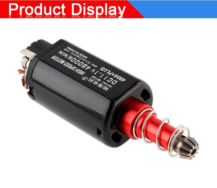 chihai motor 480 Long-axis High Speed Custom 48K Motor for XWE M4 Ver.2 Gearbox Modification Upgrade Water Gel Beads Parts