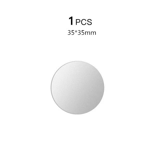 5PCS Car Phone Holder Metal Plate Magnetic Holder Round Square Sticker iron Sheet for Mobile Tablet Magnet Disk Desk Car Stand