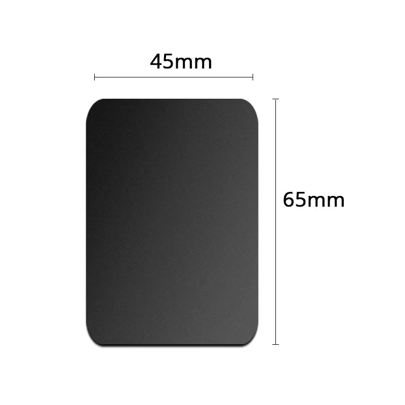 5PCS Car Phone Holder Metal Plate Magnetic Holder Round Square Sticker iron Sheet for Mobile Tablet Magnet Disk Desk Car Stand