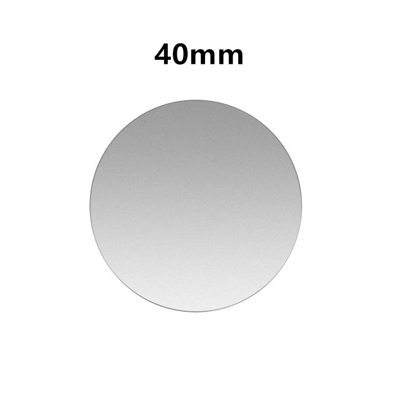5PCS Car Phone Holder Metal Plate Magnetic Holder Round Square Sticker iron Sheet for Mobile Tablet Magnet Disk Desk Car Stand