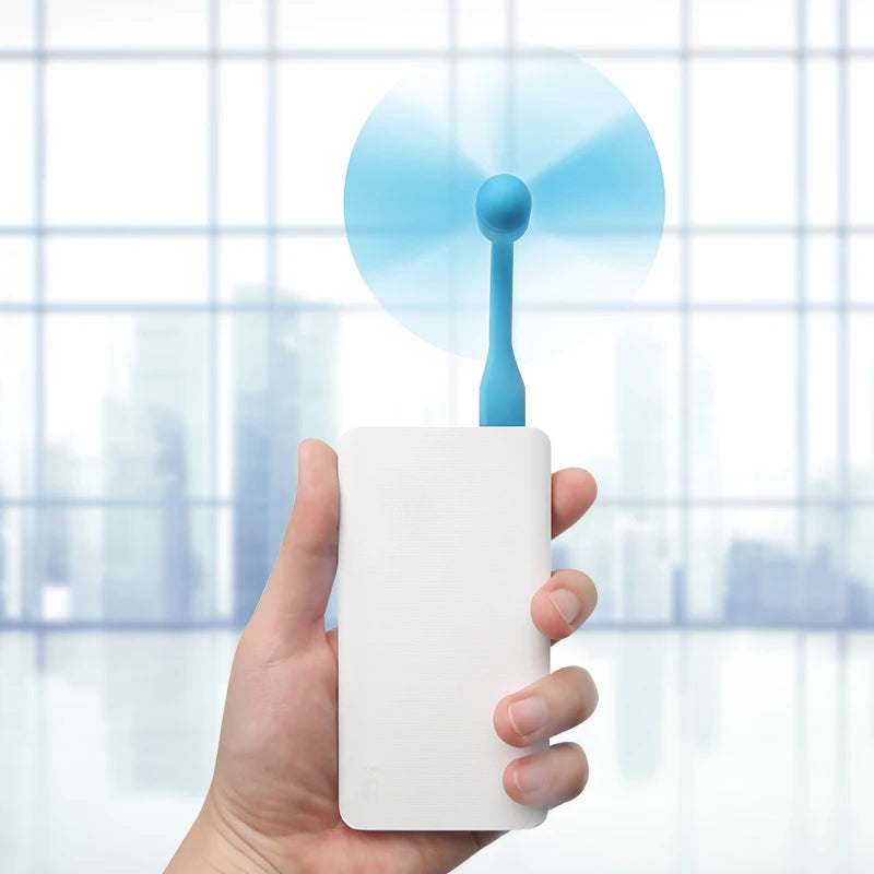 Mini USB Fan, Bamboo Dragonfly Bendable Small Fan, Electric Fan Is Suitable For Mobile Power, Laptop And Computer Summer Gadgets