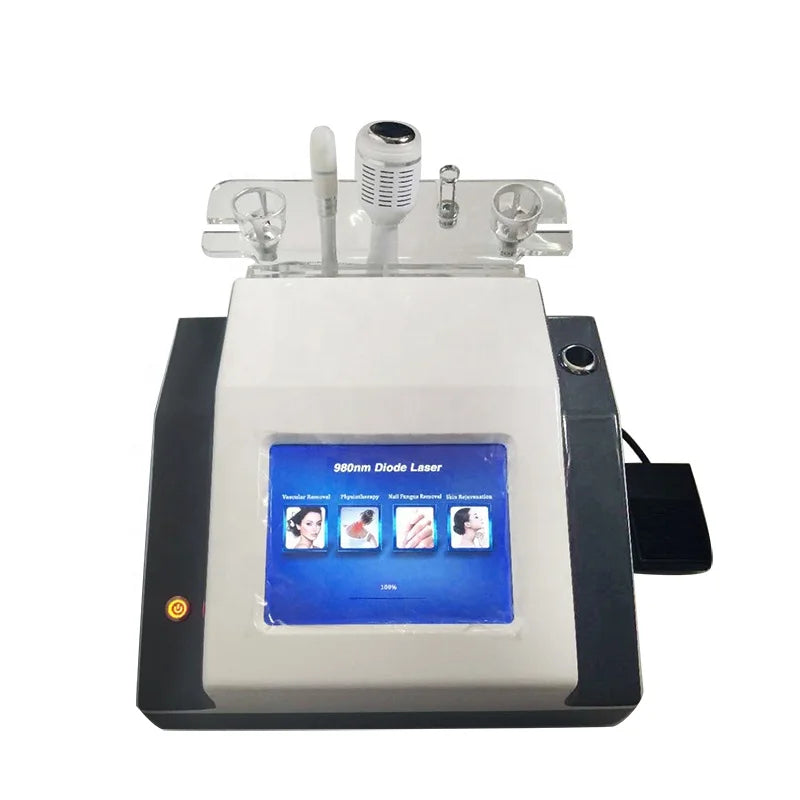 980Nm Laser Diode Vascular Spider Varicose Vein Removal Machine Treatment Fungi Physiotherapy