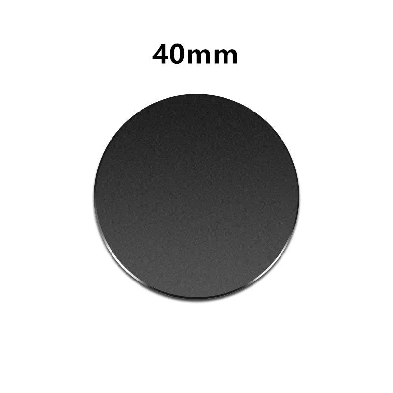 5PCS Car Phone Holder Metal Plate Magnetic Holder Round Square Sticker iron Sheet for Mobile Tablet Magnet Disk Desk Car Stand