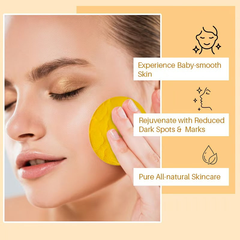 Turmeric Cleanser & Soap Sets Deeply Cleansing Kojic Acid Blackhead Remover Skin Cleansing Oil Control Fade Acne Marks Brighten