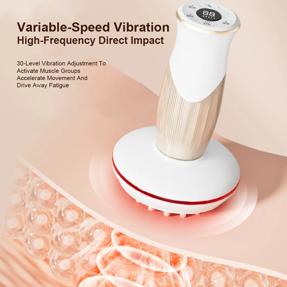 Electric Meridian Brush Full Body Universal Abdominal Massager Abdominal Rubber Scraping Artifact Shoulder Neck Thin