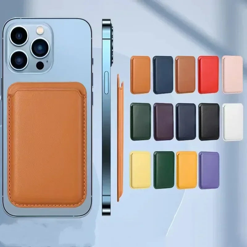 2024 Luxury For Magnetic Leather Wallet Case For iPhone 15 14 13 12 11 Pro Max 15Pro S23 Card Holder Phone Bag Cover Accessories