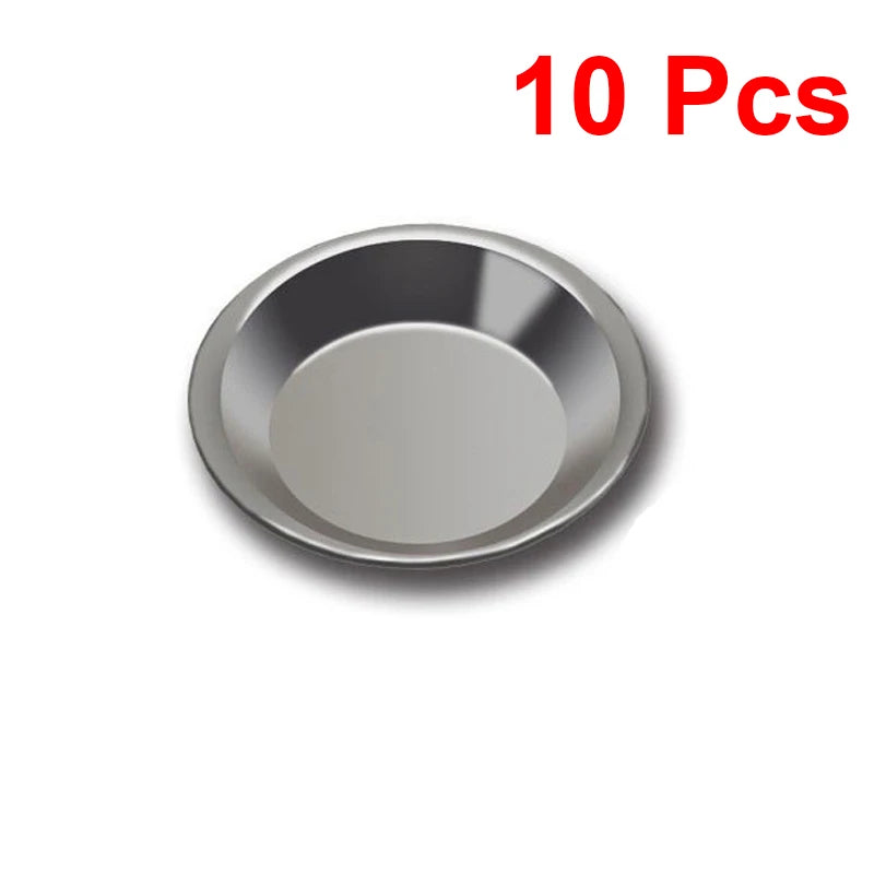 1/5/10Pcs Stainless Steel Painting Color Bowls Oil Paint Trays Paint Color Mixing Cups Color Mixer Children DIY Painting Tools