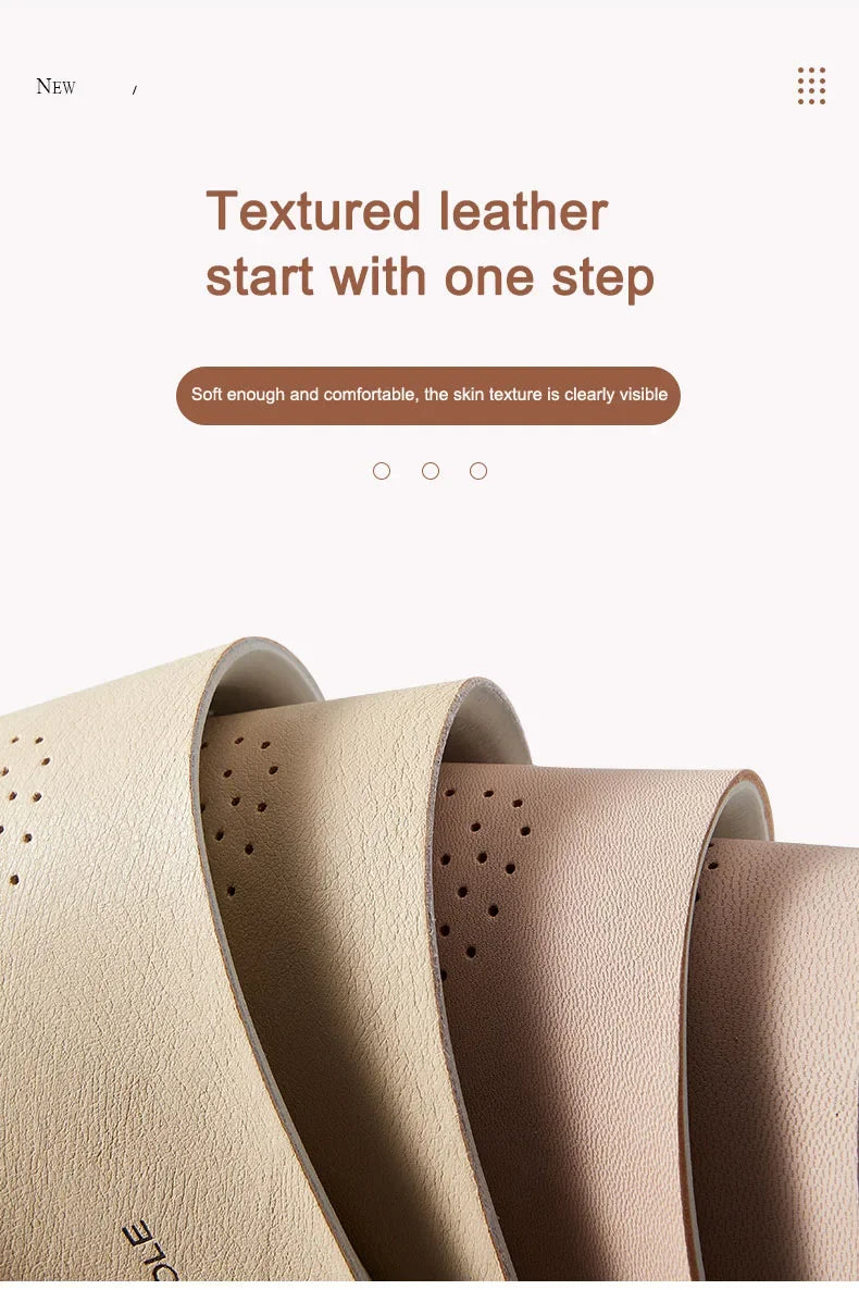 Leather Latex Sports Insole Cowhide Arch Support Shoe Pads Shock Absorbing Plantar Fasciitis Inserts for Shoes