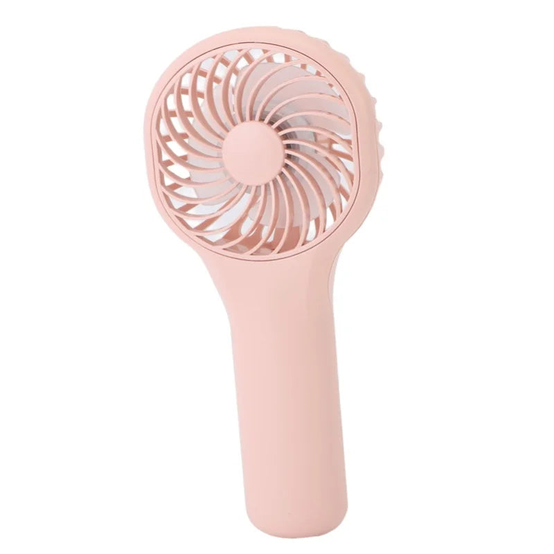 Portable Handheld Fan 3 Speeds High Power Quiet Turbofan Battery Operated Mini Travel Fan For Beach Camping Outdoor