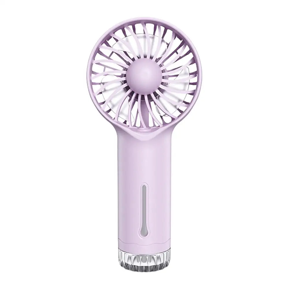 Fan With Mist Handheld Personal Mister Fan 3 Speeds Cooler For Travel Outdoor Electric Cooling Device For Kids Women