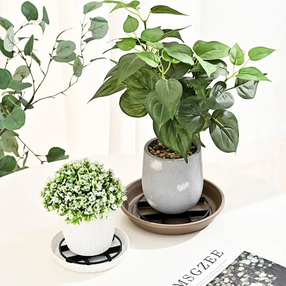 Flower Pot Bracket Reusable Mesh Pad Round Planters Support Plants Root Rot Prevention Gardening Tools
