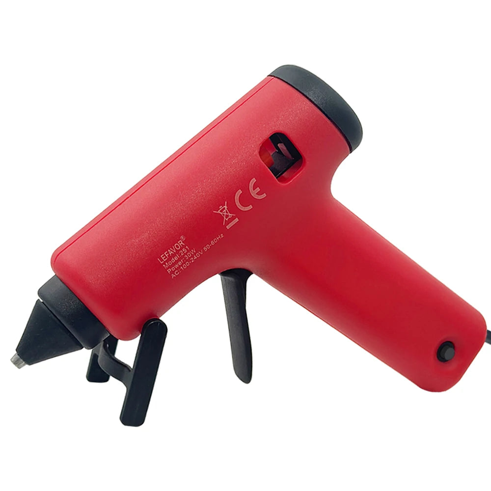 30W Hot Melt Glue Gun Mini Household Industrial Silicone Guns DIY Heat Temperature Thermo Electric Repair Tool With Glue Sticks