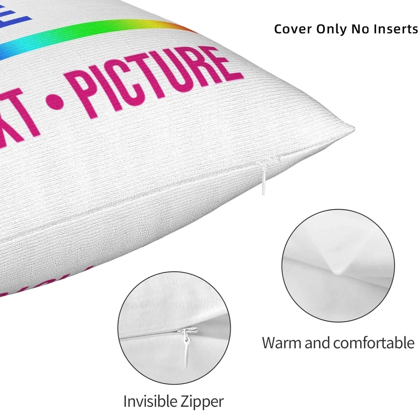 Personalized Pillows with Pictures or Text Throw Pillow Personalized Gift Grandparent Couples Gifts Pet Pillow