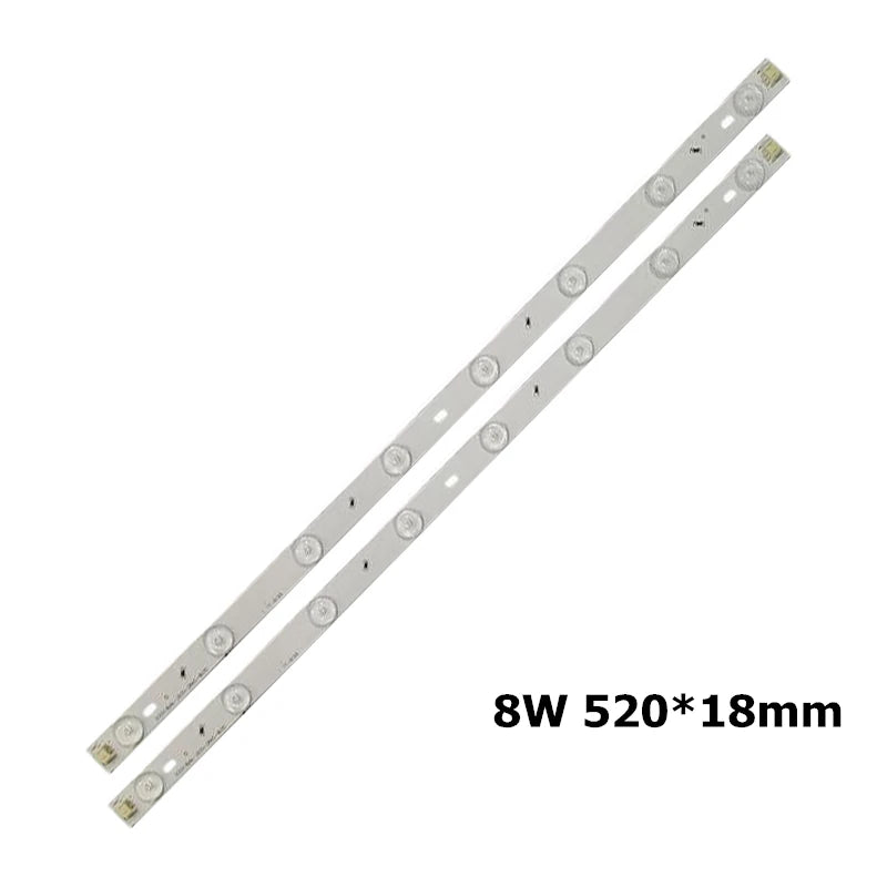 5-20pcs 4W 6W 8W High Brightness 2835 LED Bar Lights LED Tube  White/Warm White for Ceiling Lamp With 60 degree Optical Lens
