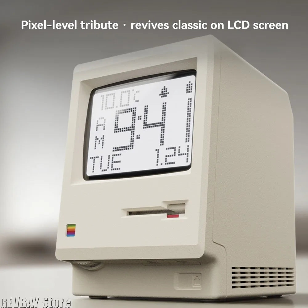 Retro Clock Creativity Alarm Clock Student Specific Wake Up Artifact Nostalgic Desktop Male Electronic Maclock