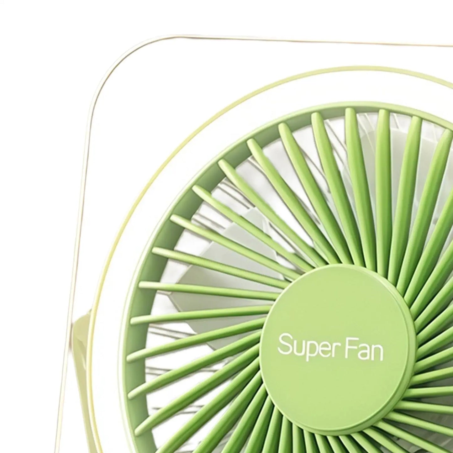 Travel Fan For Sleeping Long Lasting 5 Speeds Foldable LED Lights Device Portable Fan USB Rechargeable For Home Office Bedroom