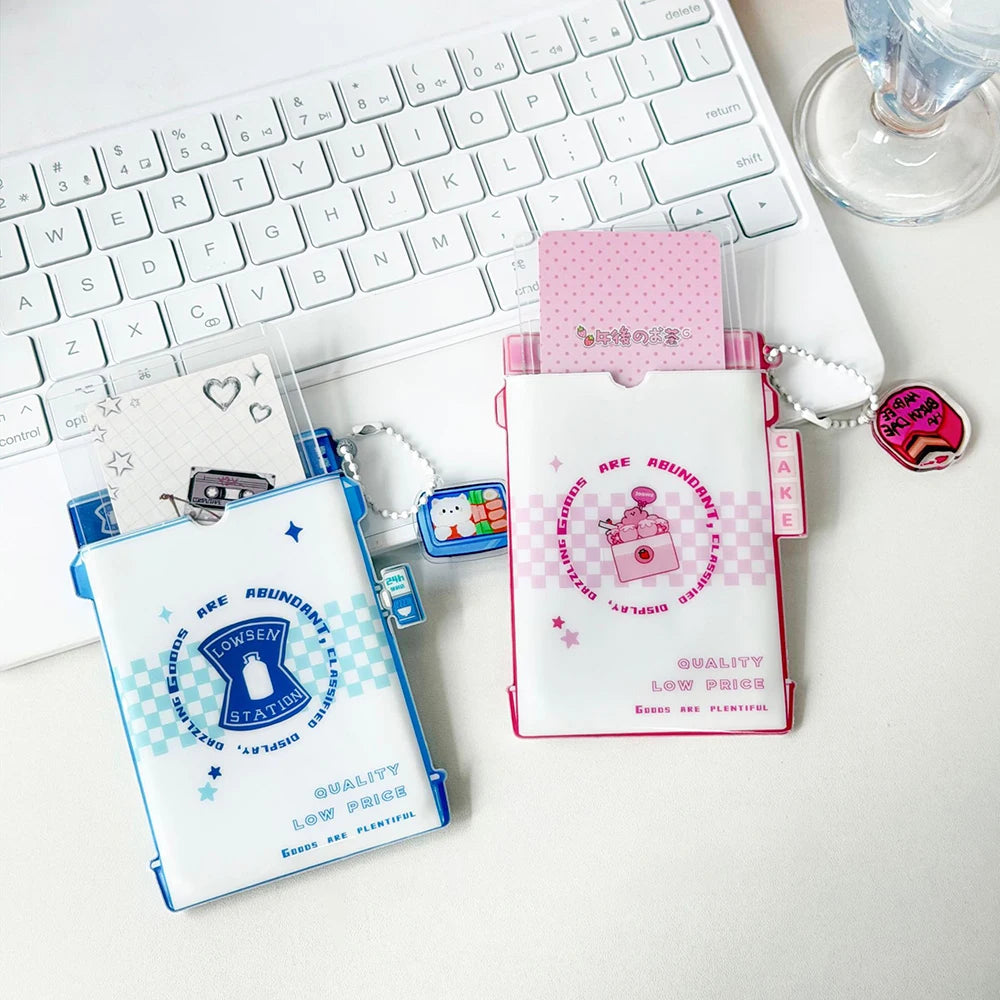 PVC Card Holder, Storage ID Protection Cover, Campus Card, Meal Card Decoration Pendant
