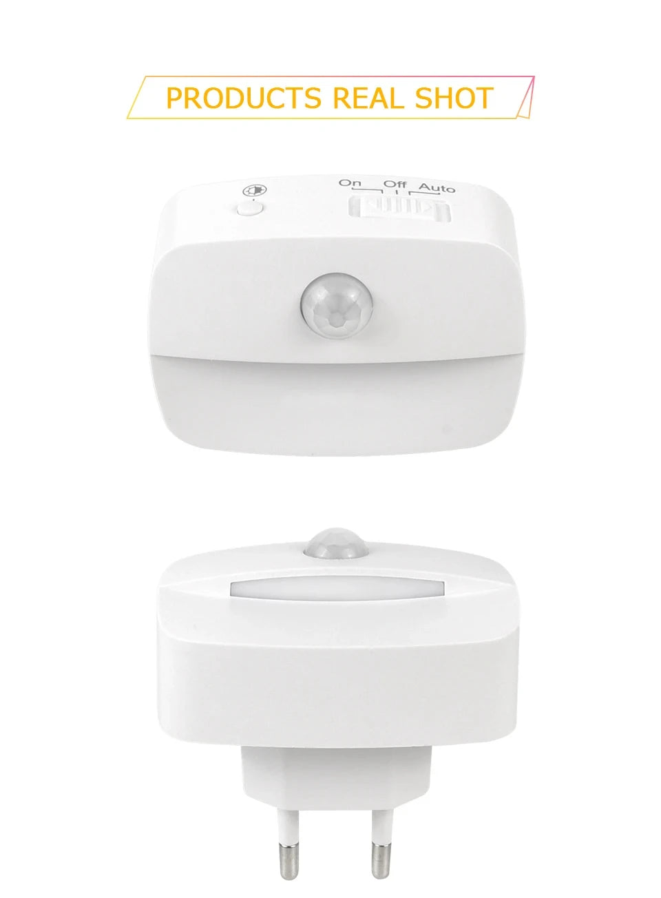 LED Night Light EU US Plug In Smart Motion Sensor Light 220V Wall Lamp For Home Aisle Hallway Stair Kitchen Bedroom Night Lamp