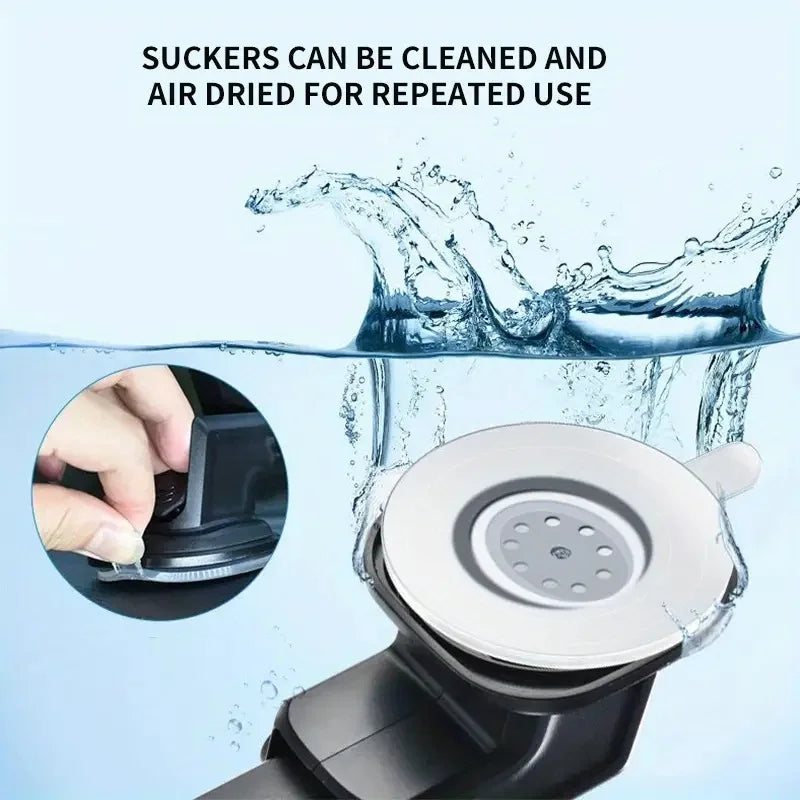 2025 NEW Universal Sucker Car Phone Holder 360° Windshield Car Dashboard Mobile Cell Support Bracket for Smartphones