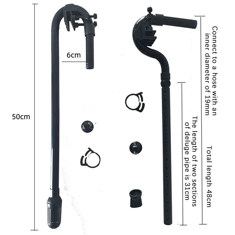 Aquarium Fish Tank Filter Rain Spray Bar Unit Outflow Pipe Inlet Outlet Tube Kit Fish Tank External Canister Filter Accessories