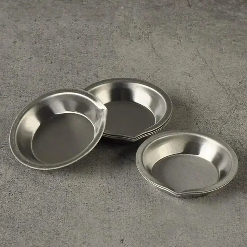 1/5/10Pcs Stainless Steel Painting Color Bowls Oil Paint Trays Paint Color Mixing Cups Color Mixer Children DIY Painting Tools