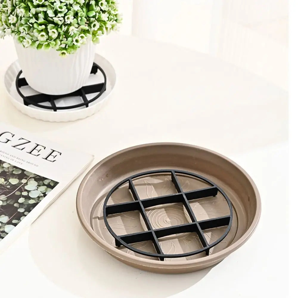 Flower Pot Bracket Reusable Mesh Pad Round Planters Support Plants Root Rot Prevention Gardening Tools