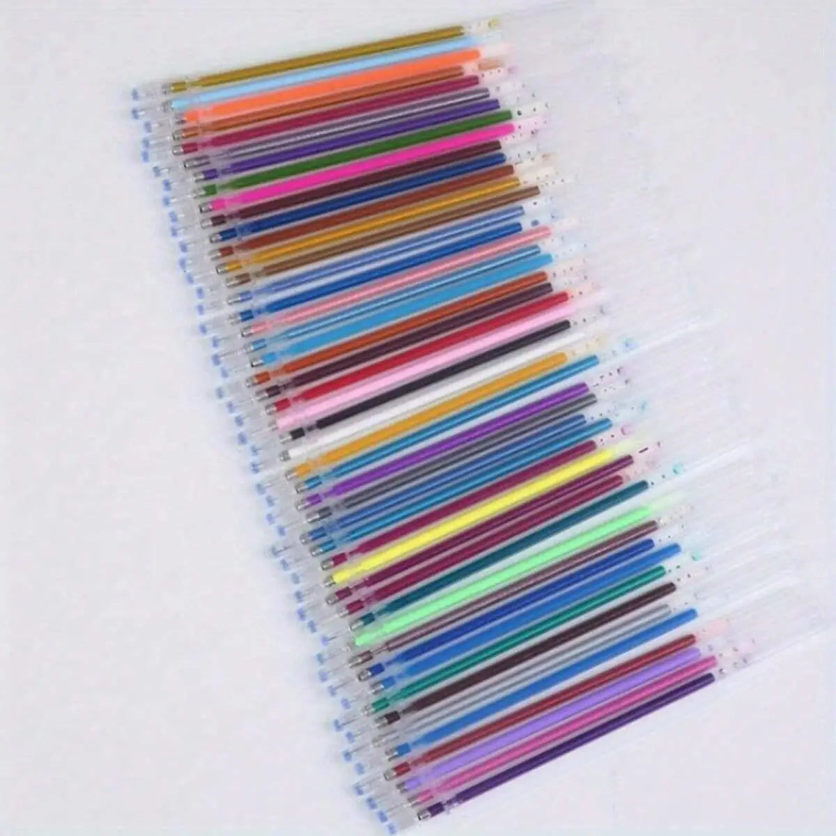 120 pcs. Multi-Color Universal Glitter Gel Refill for Art Creation, Writing and Painting