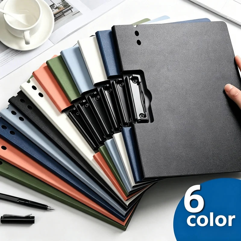 A4 File Folder & Clipboard Set, 3-in-1 Document Organizer with Cover for Business, School & Office Supplies