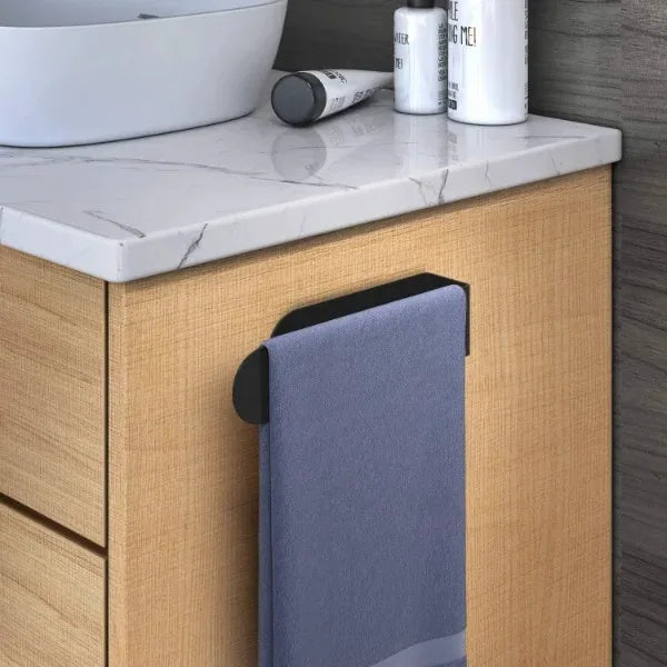Towel Rack Non-punched Towel Rack Bathroom Rack Self-adhesive Bathroom Kitchen Towel Hand Towel Rack Household Items